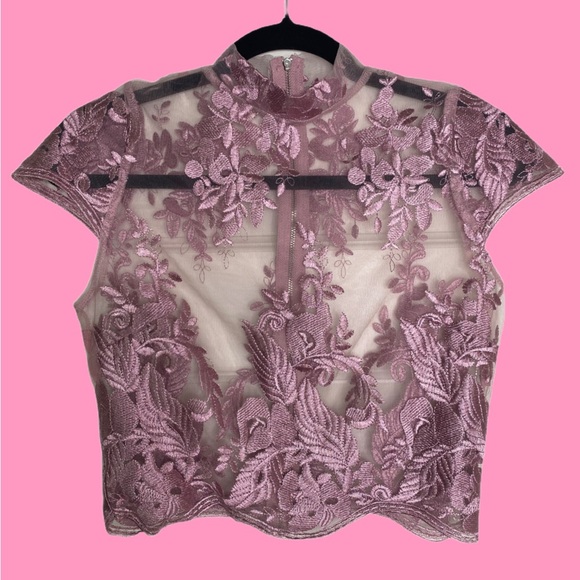 a'gaci Tops - Y2k Agaci lace top